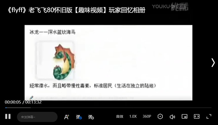 老飞飞80怀旧版【趣味视频】玩家回忆相册